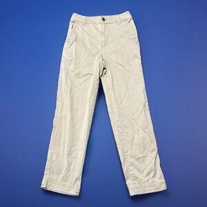 Gap Pants Womens Size 00 Beige Chino Girlfriend‎ Comfort Casual 26x25.5